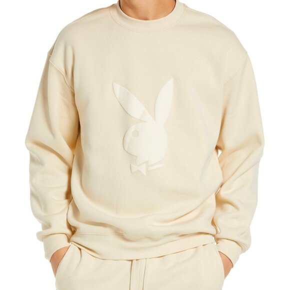 Playboy By PacSun Nuance Crew Neck Sweatshirt, M NWT